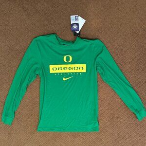 BRAND NEW Nike DriFit Oregon Longsleeve Tshirt - unisex